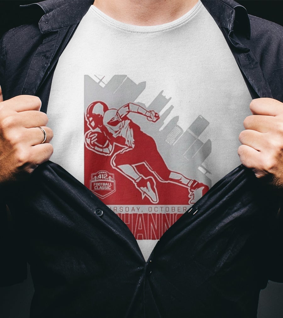 Neshannock 412 Football Classic Thursday October 15 Skyline T-Shirt