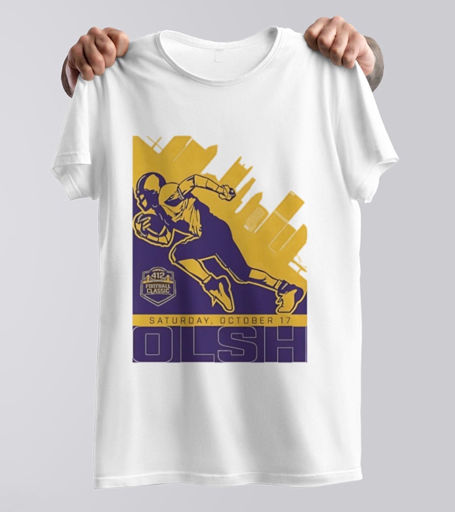 Olsh Football Classic Saturday October 17 City Skyline T-Shirt