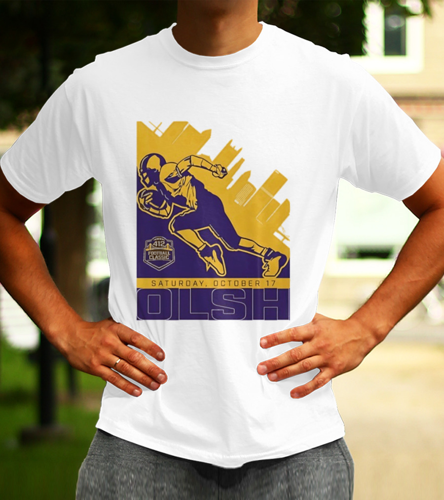 Olsh Football Classic Saturday October 17 City Skyline T-Shirt