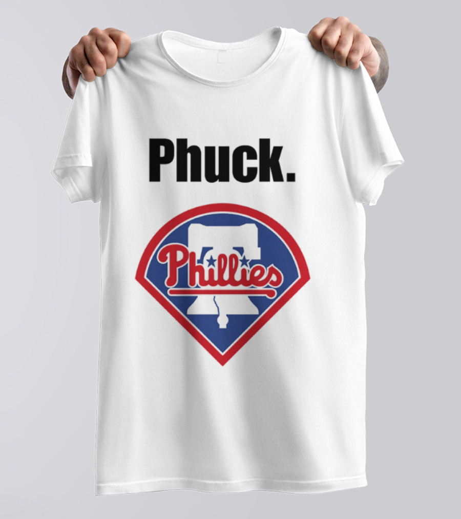 Phuck Phillies Baseball Meme Liberty Bell T-Shirt