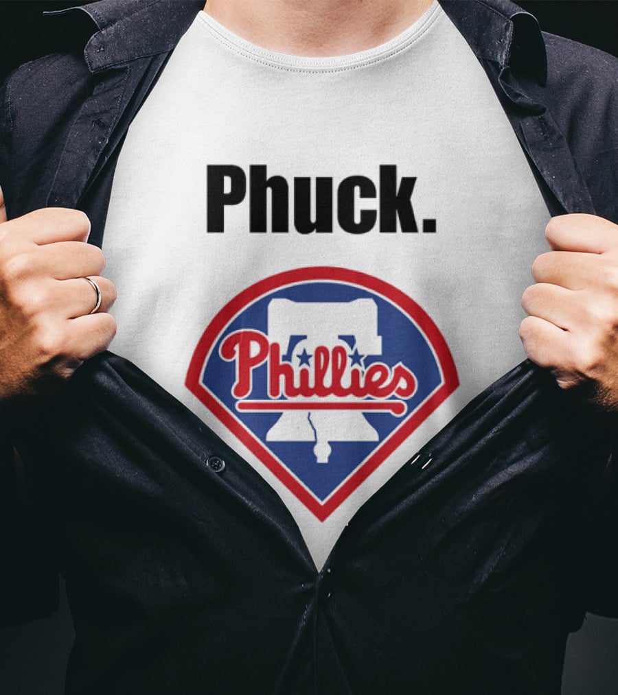 Phuck Phillies Baseball Meme Liberty Bell T-Shirt