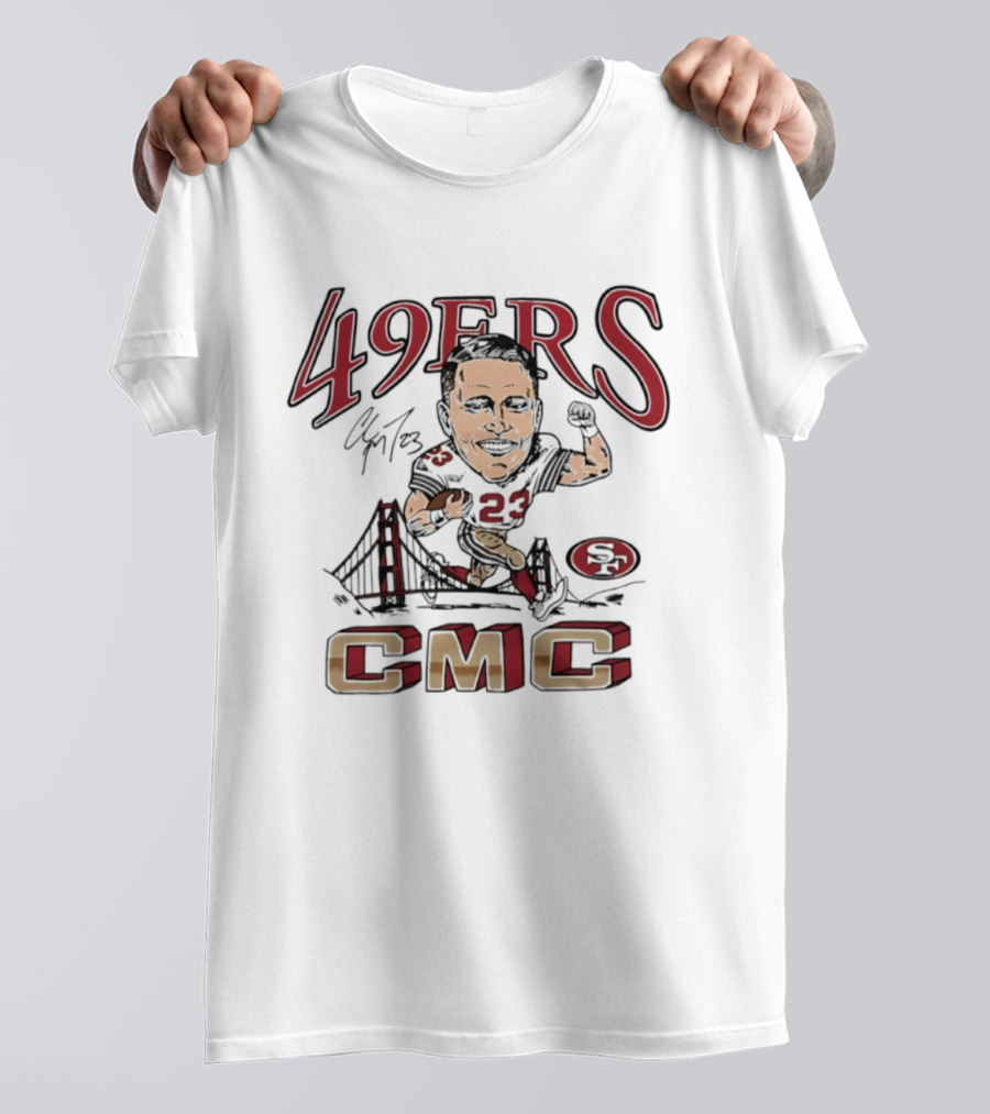 San Francisco 49ers CMC Caricature 23 T-Shirt