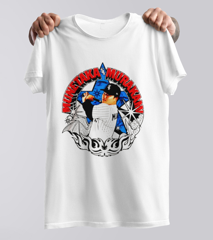 Munetaka Murakami White Sox MLB Baseball Player Chicago Starburst T-Shirt