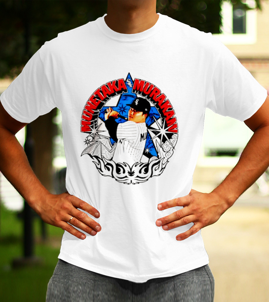 Munetaka Murakami White Sox MLB Baseball Player Chicago Starburst T-Shirt