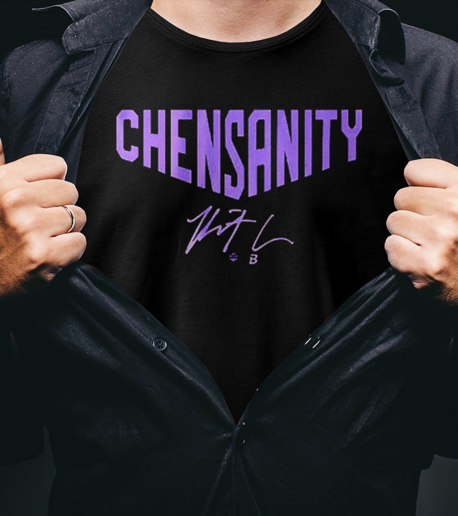 Chensanity Basketball H.T.B Signature Purple T-Shirt
