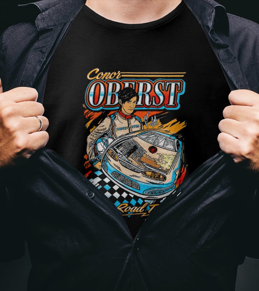 Conor Oberst Bright Eyes Road To Joy Nascar Bootleg T-Shirt