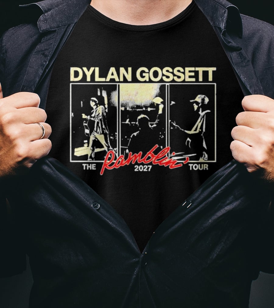 Dylan Gossett Ramblin 2027 Tour T-Shirt
