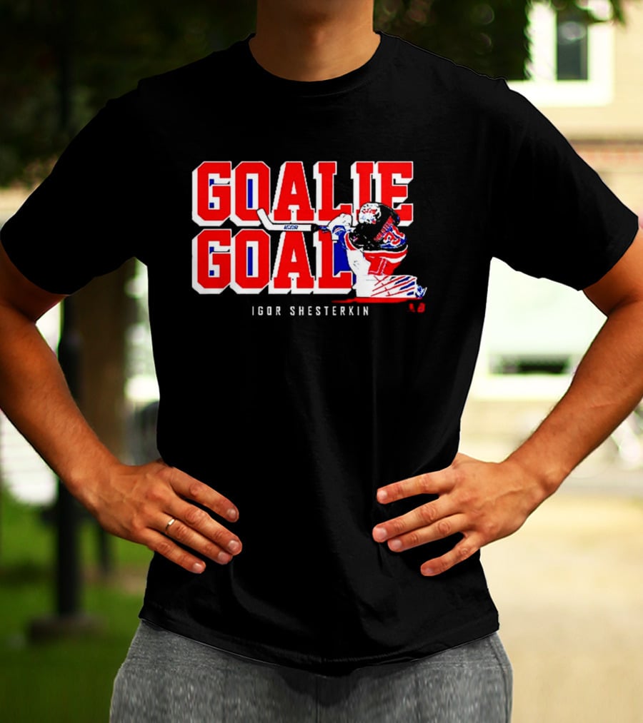 Goalie Goal Igor Shesterkin New York 31 T-Shirt