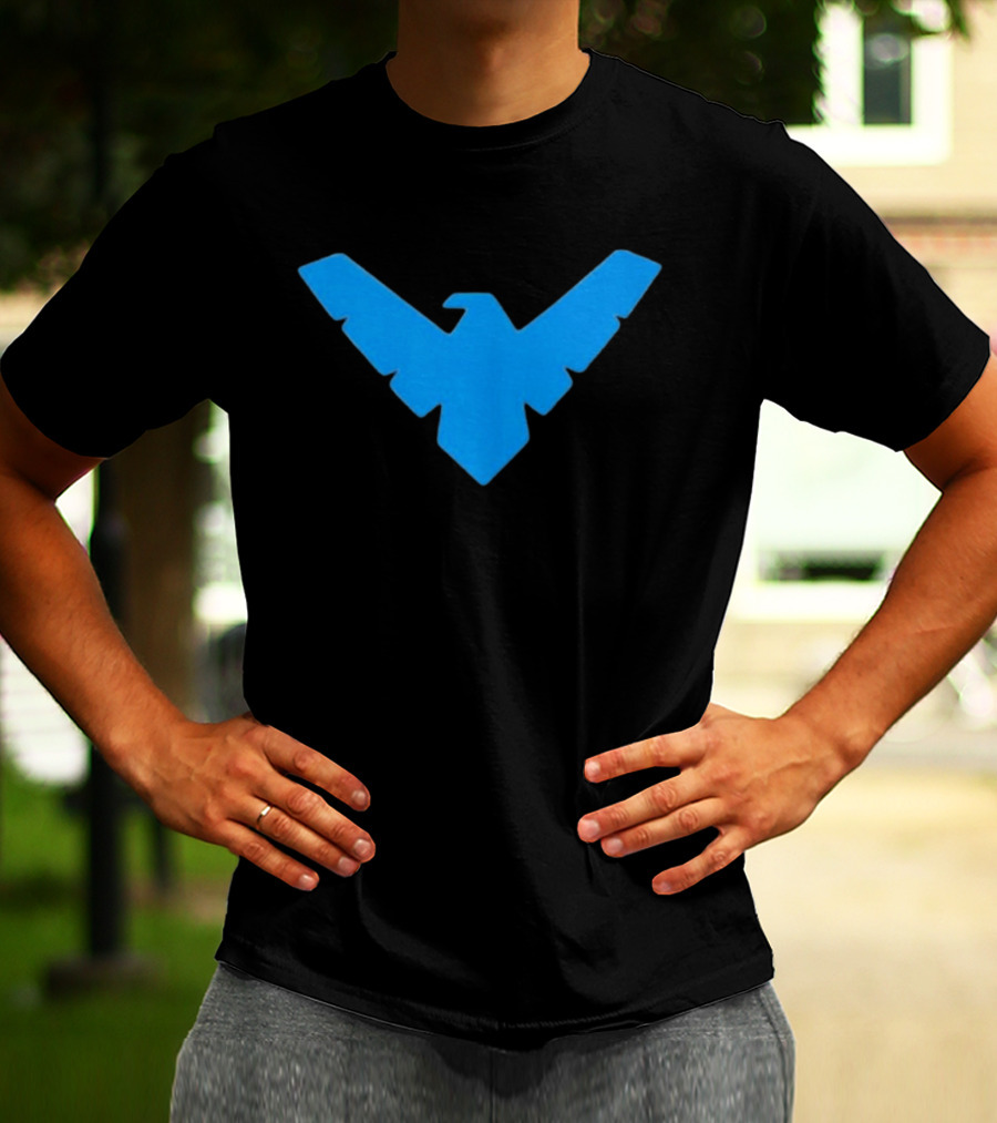 Nightwing Compression Blue T-Shirt