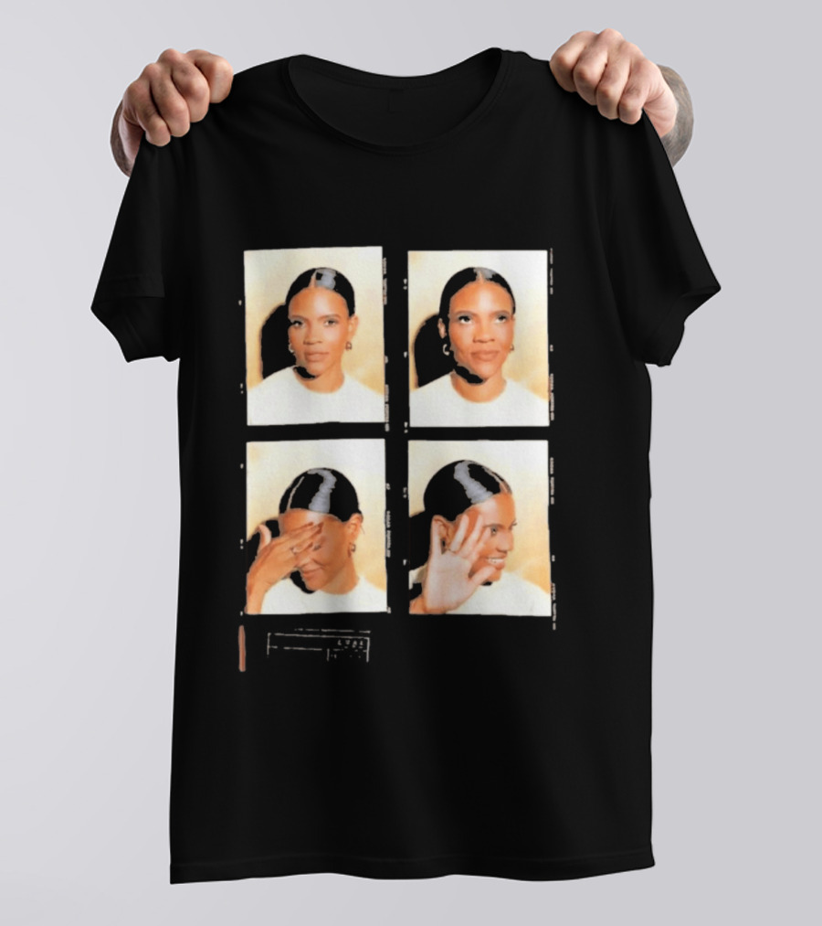 Strike A Pose Four Panel Expressions T-Shirt