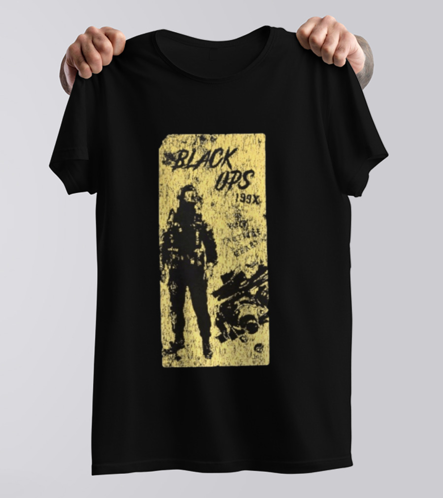 Black Ops 199X Volt Tactical Gear And Soldier T-Shirt