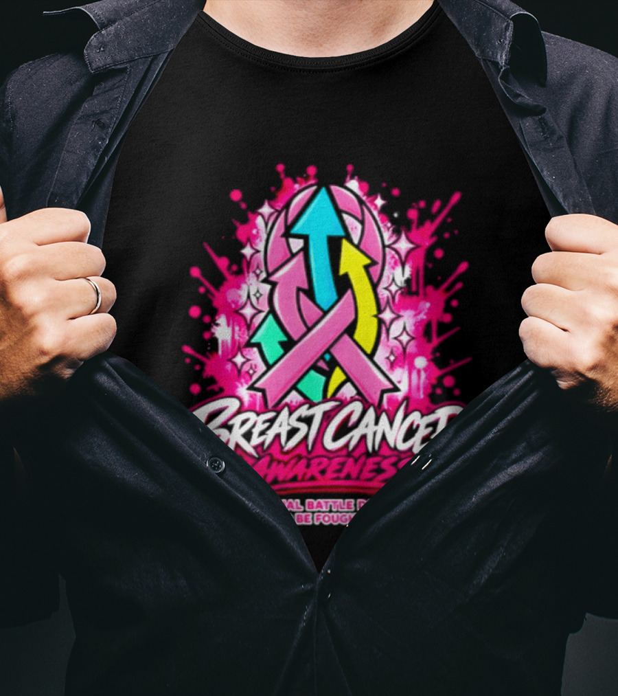 Breast Cancer Awareness The Final Battle Doesn't Need To Be Fought Alone T-Shirt