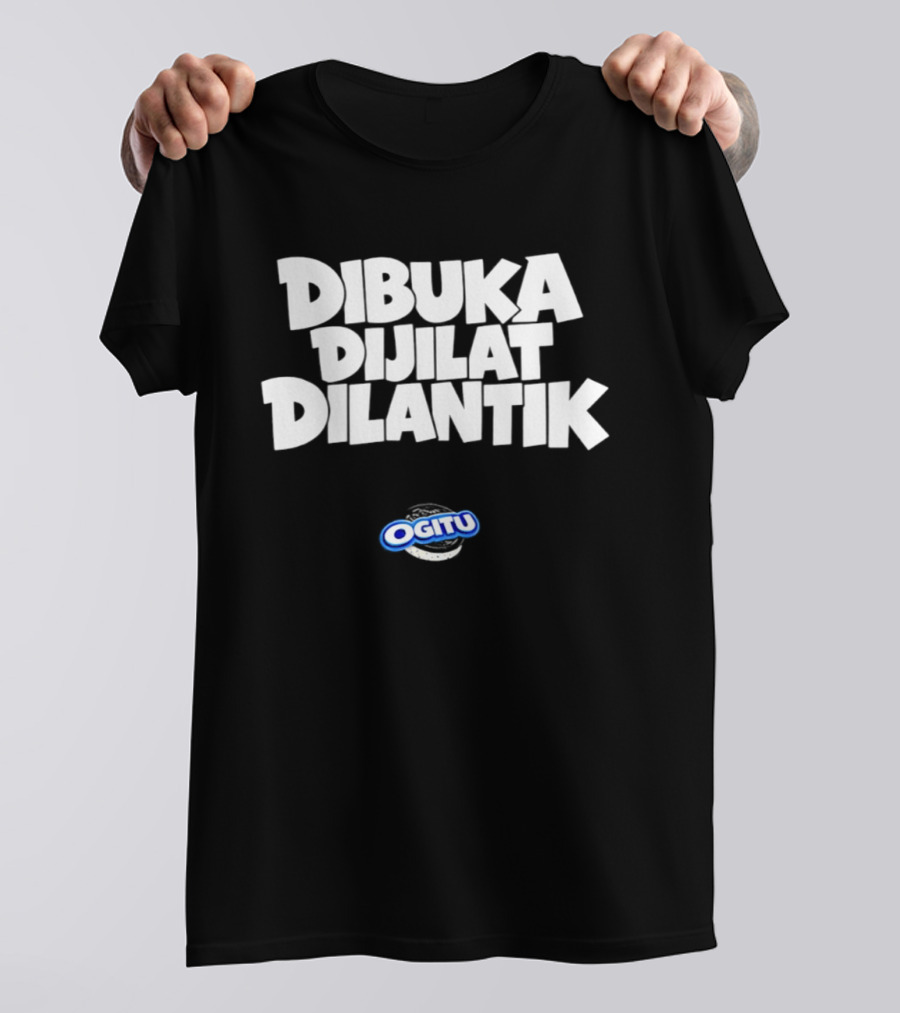 Dibuka Dijilat Dilantik Ogitu Oreo T-Shirt
