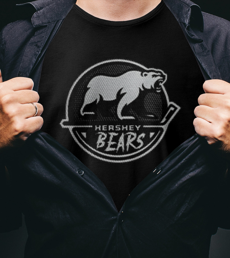 Hershey Bears Hersheypark Dark Nights 2026 Black Pullover T-Shirt