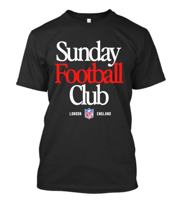 Sunday Football Club 2026 NFL London England T-Shirt