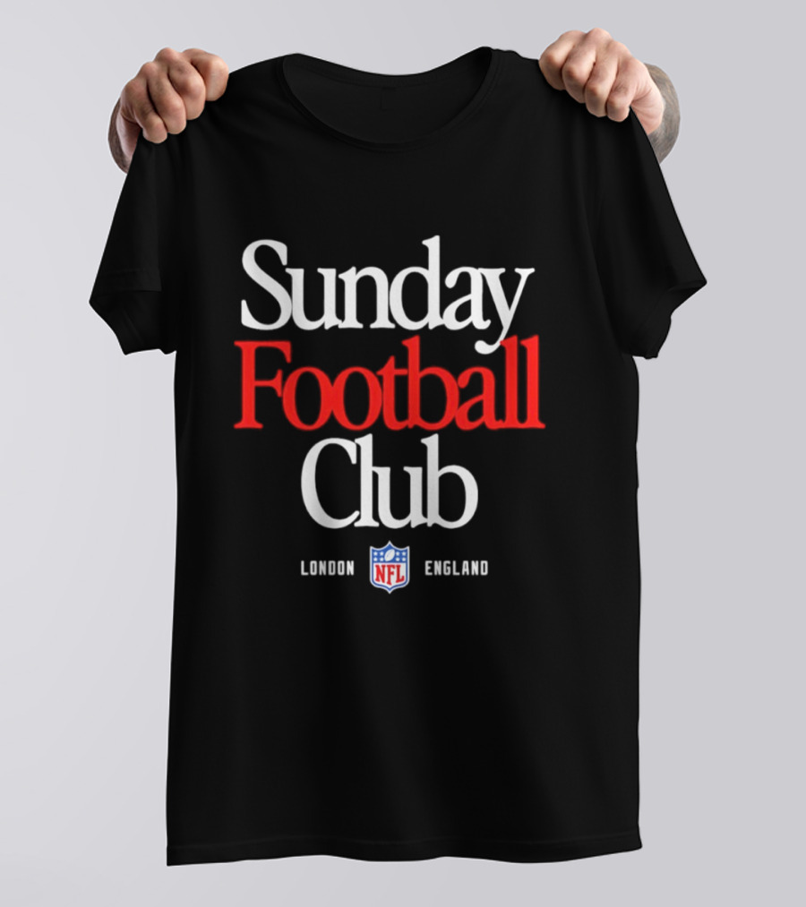 Sunday Football Club 2026 NFL London England T-Shirt