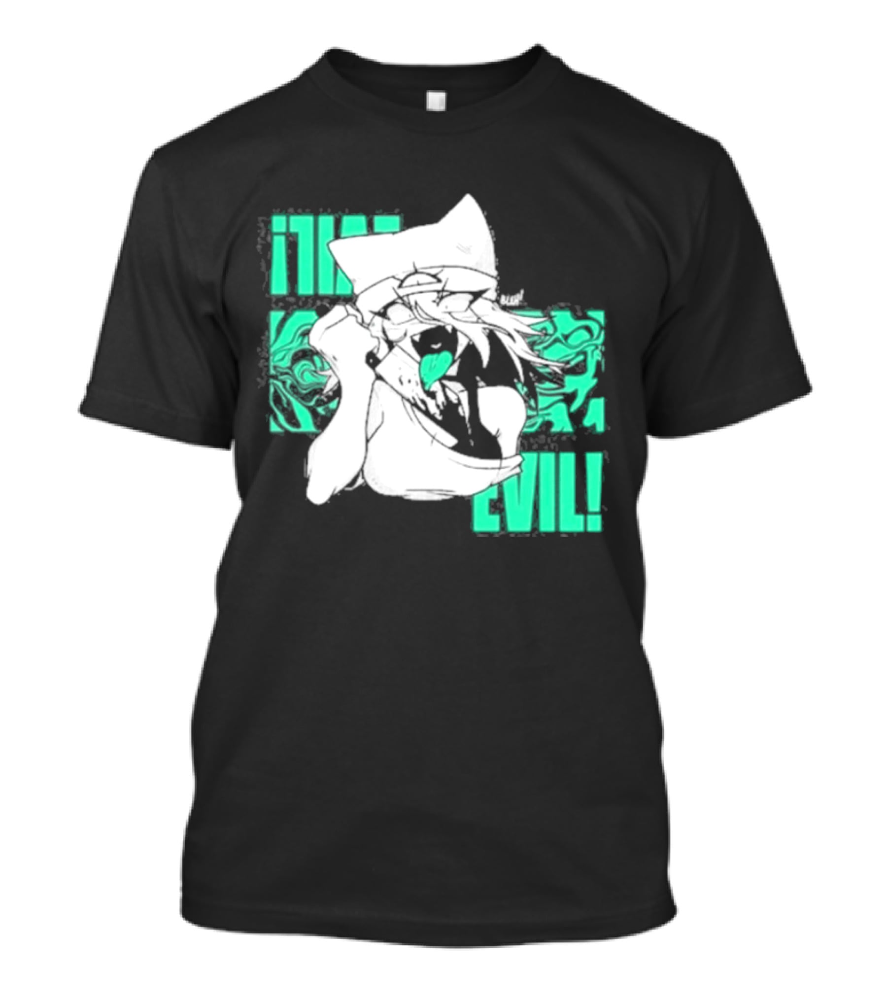 Issbrokie Neon Glow EVIL! Mysterious Aura Transformation T-Shirt