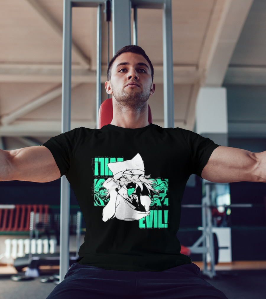 Issbrokie Neon Glow EVIL! Mysterious Aura Transformation T-Shirt