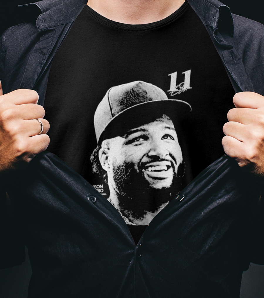 Jackson Chourio Milwaukee Brewers 11 Baseball Player Hat T-Shirt
