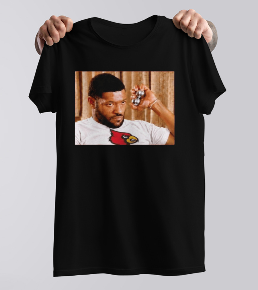 Laurence Fishburne Louisville Cardinals Mood Team Spirit T-Shirt