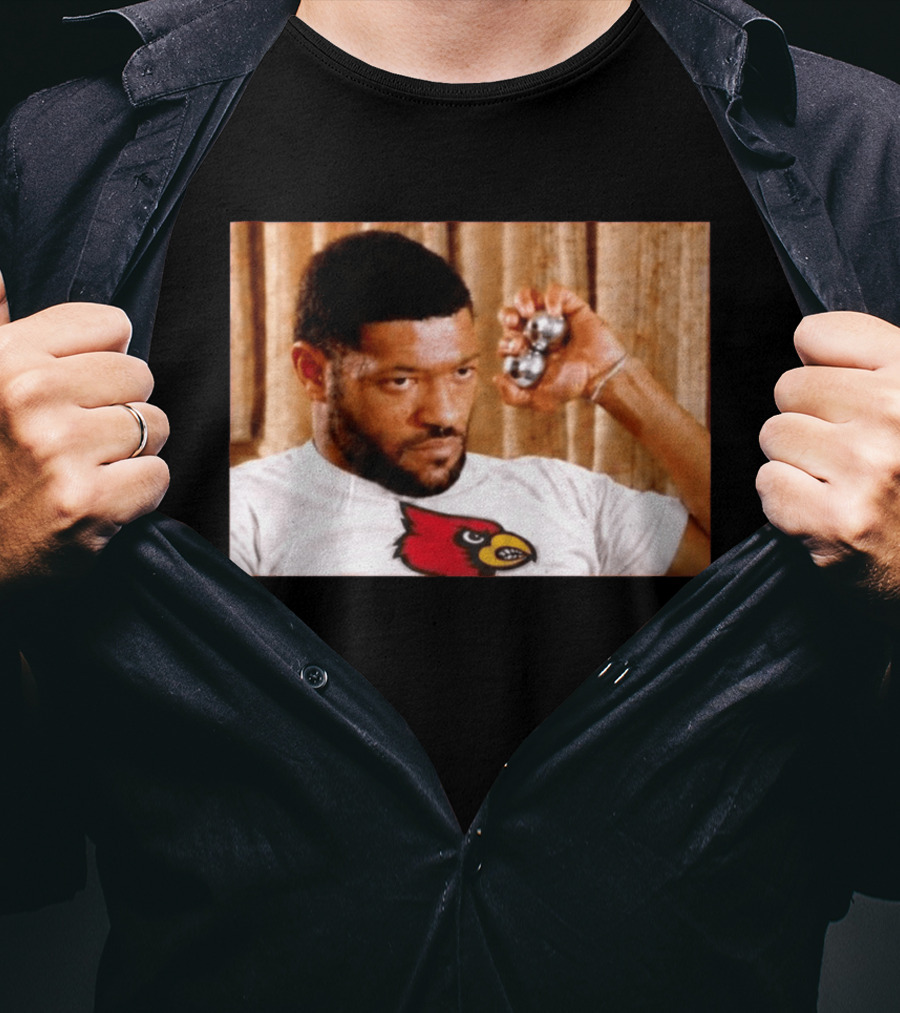 Laurence Fishburne Louisville Cardinals Mood Team Spirit T-Shirt
