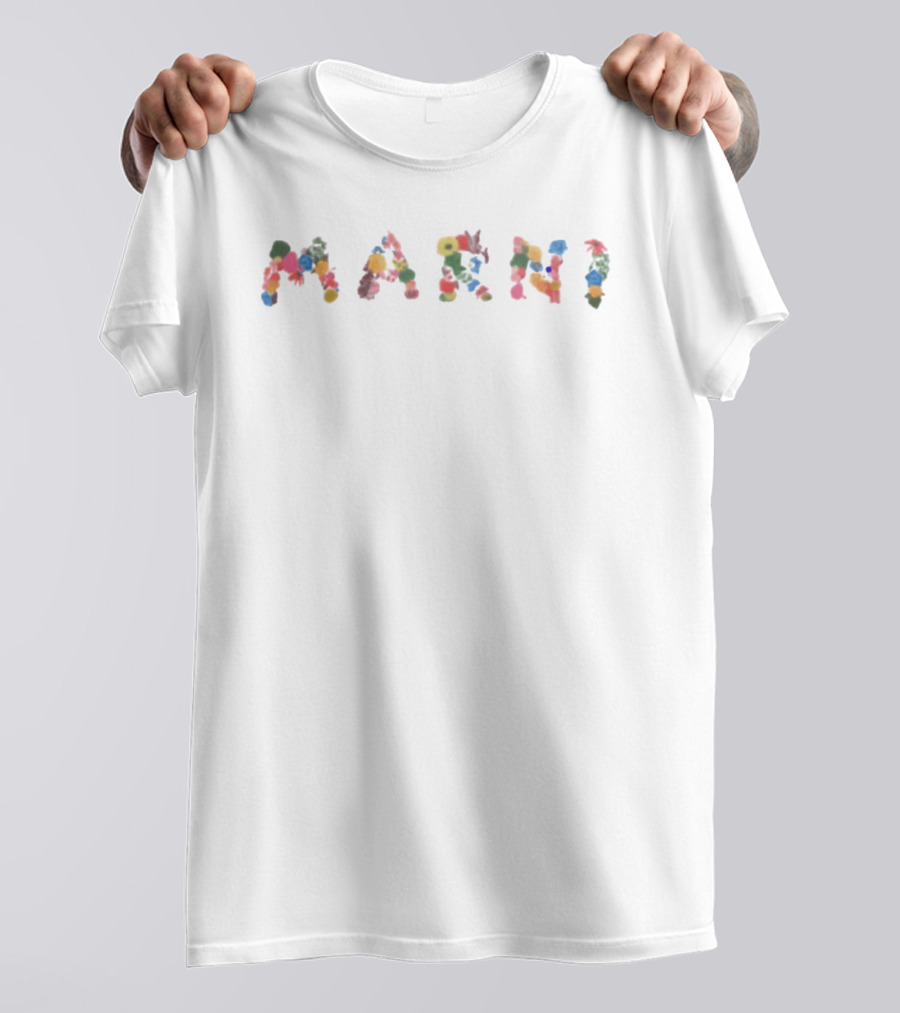 Marni Colorful Floral T-Shirt