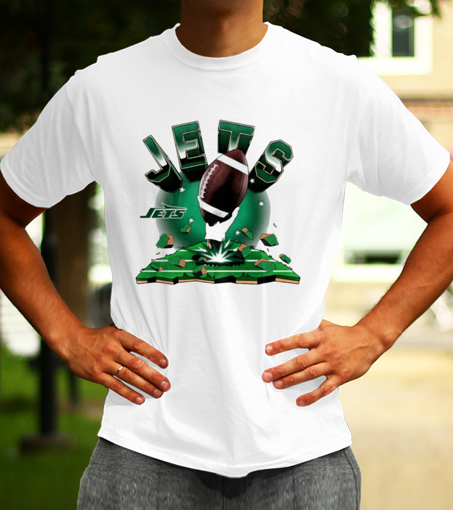 New York Jets Football Explode 2026 Clubhouse T-Shirt