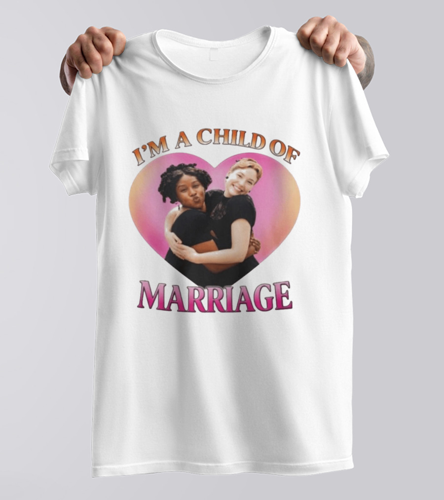 I'm A Child Of Marriage Hugging Heart Bridgerton Ss5 T-Shirt
