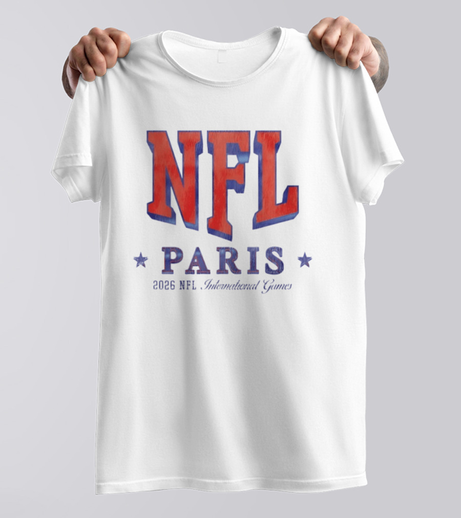 2026 NFL Paris International Games T-Shirt