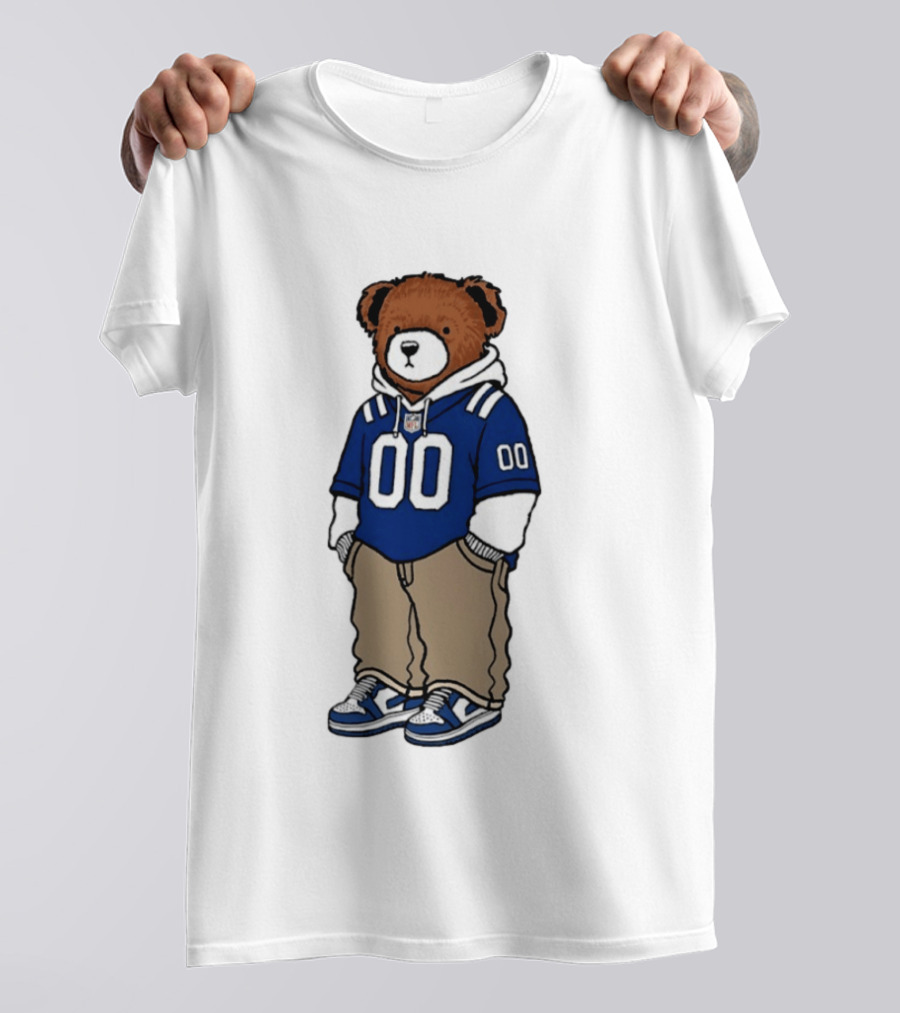 Indianapolis Colts Teddy Bears NFL London Games 2026 T-Shirt