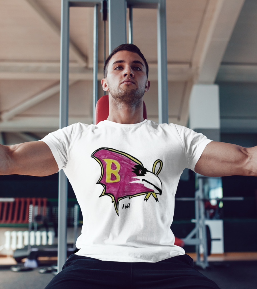 Ravens B Logo Child Drawing By Abiy T-Shirt