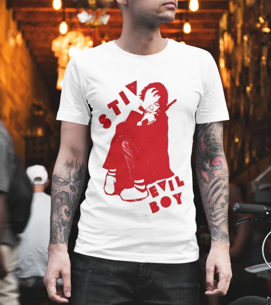 Stiv Bators Evil Boy The Dead Boys Punk Rock T-Shirt