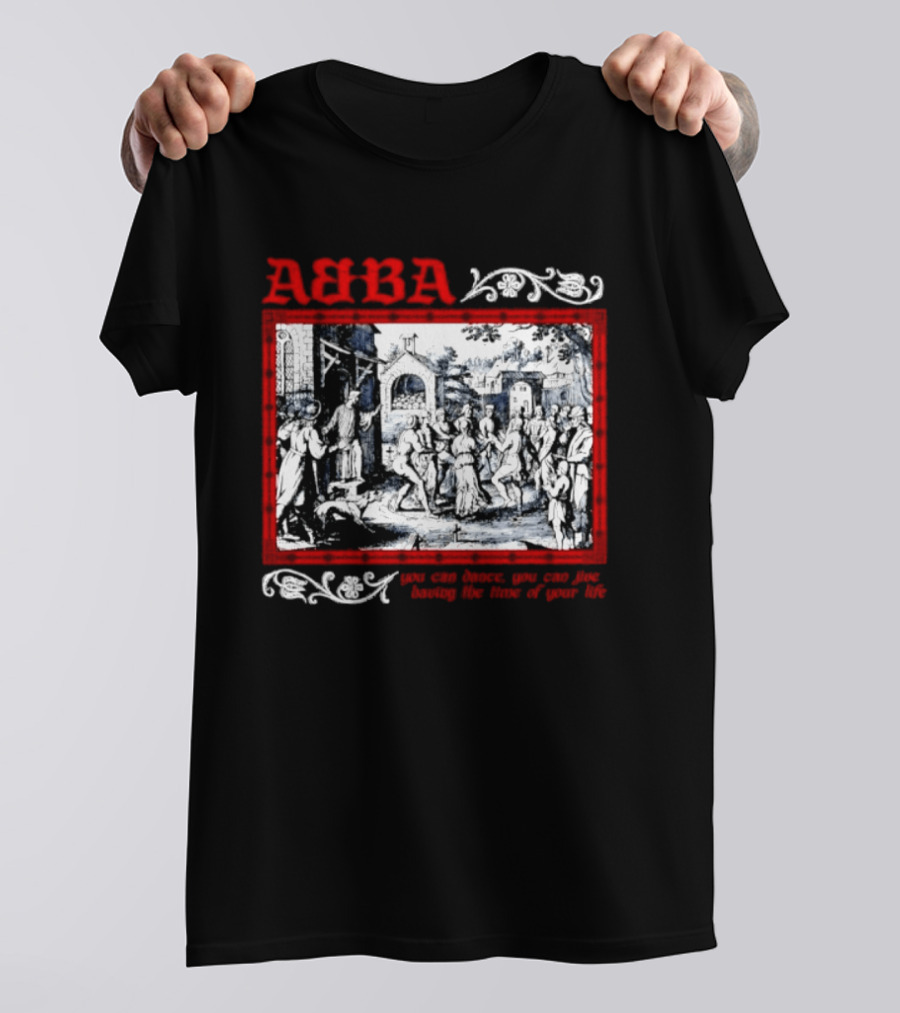 ABBA You Can Dance Jive Having The Time Of Your Life T-Shirt