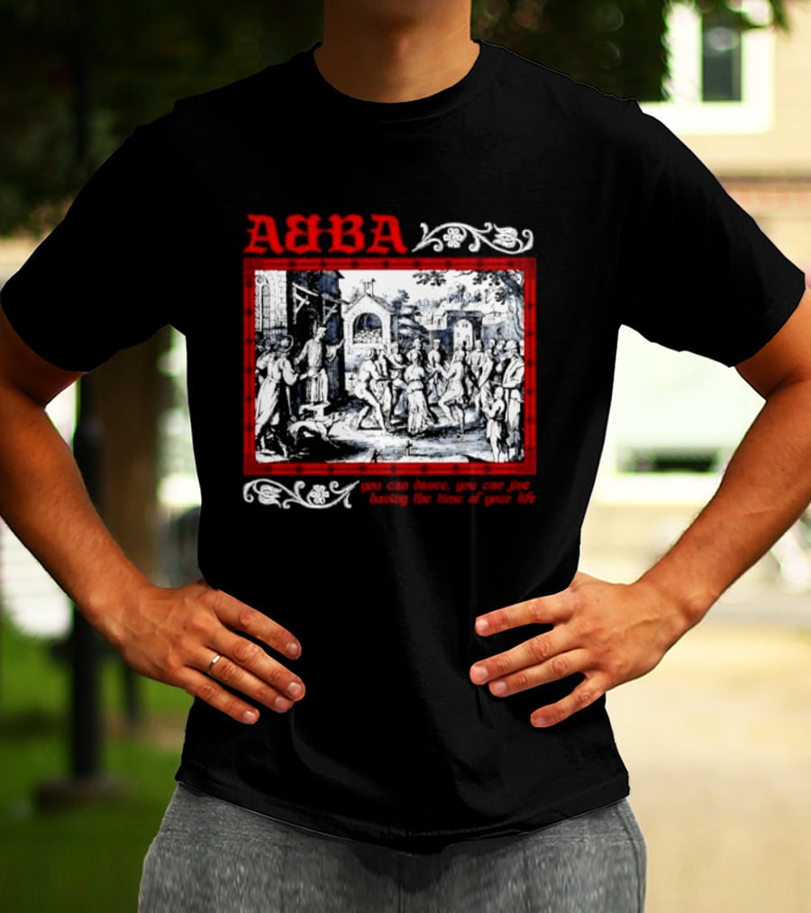 ABBA You Can Dance Jive Having The Time Of Your Life T-Shirt