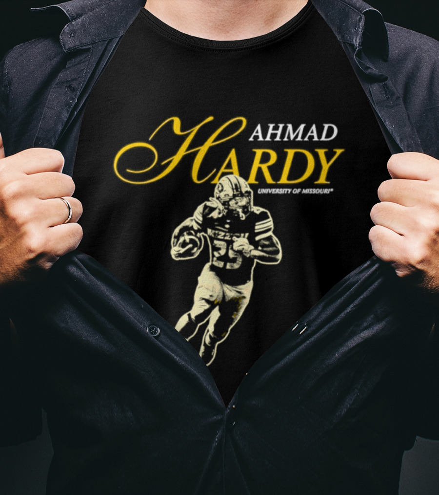 Ahmad Hardy University Of Missouri Football Player NCAA Legacy T-Shirt