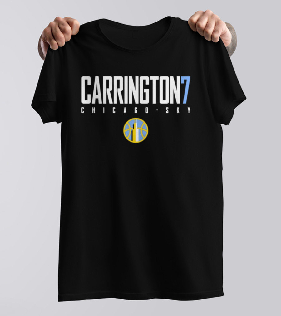 Carrington 7 Chicago Sky WNBA T-Shirt