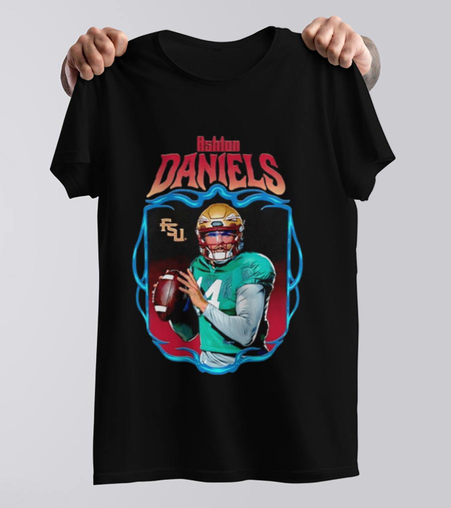 Ashton Daniels FSU Florida State Seminoles Football NCAA T-Shirt