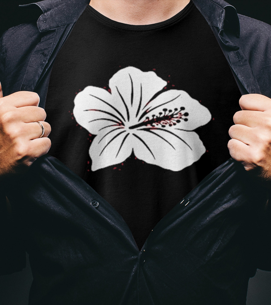 Below Deck Mediterranean Aesha Scott Hibiscus Flower T-Shirt
