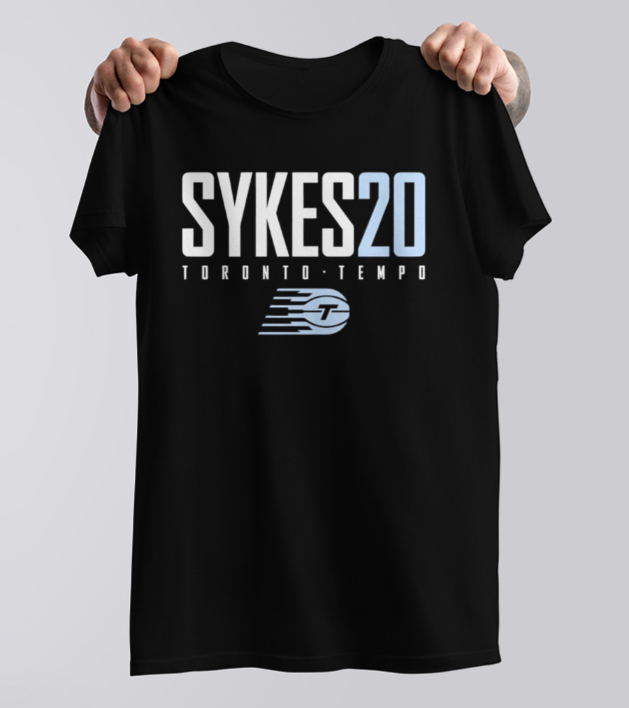Sykes 20 Toronto Tempo WNBA T-Shirt