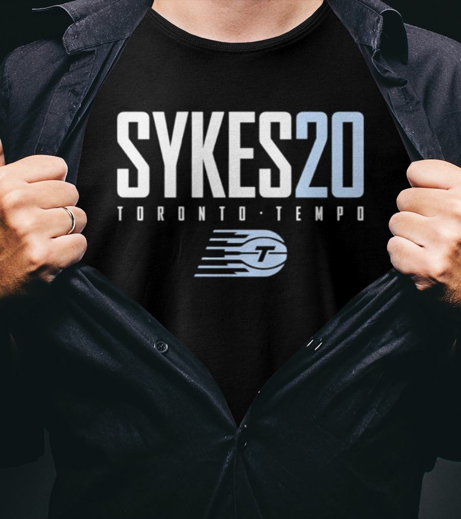 Sykes 20 Toronto Tempo WNBA T-Shirt