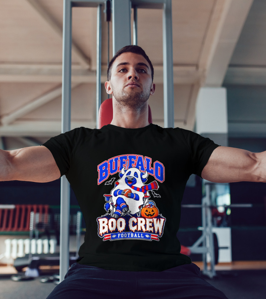 Buffalo Bills Boo Crew Halloween Football 2026 T-Shirt