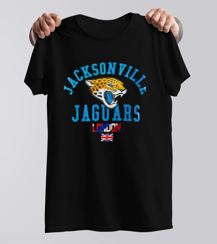 Jacksonville Jaguars London 2026 International Series UK Flag T-Shirt