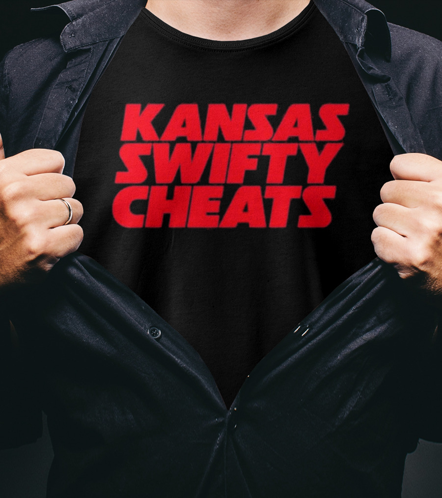 Kansas Swifty Cheats Bold Red T-Shirt