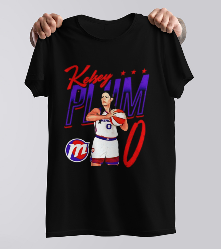 Kelsey Plum 0 Mercury WNBA Basketball Player T-Shirt