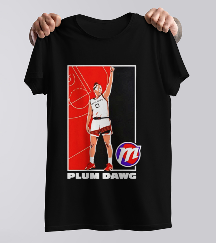 Kelsey Plum Phoenix Mercury 2026 WNBA Plum Dawg T-Shirt