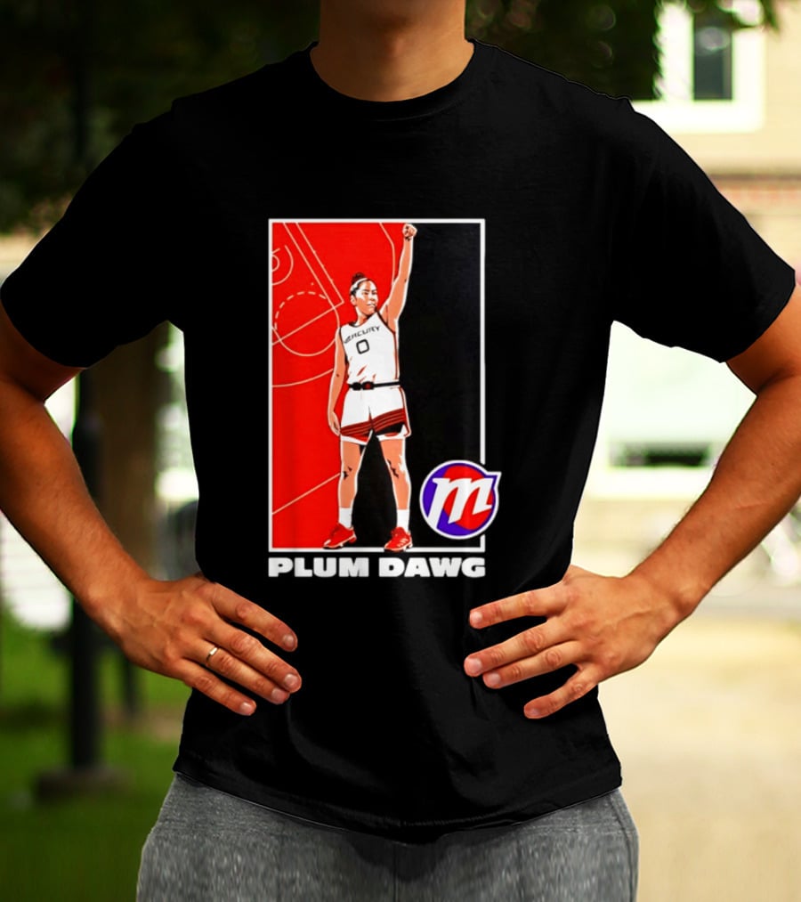 Kelsey Plum Phoenix Mercury 2026 WNBA Plum Dawg T-Shirt
