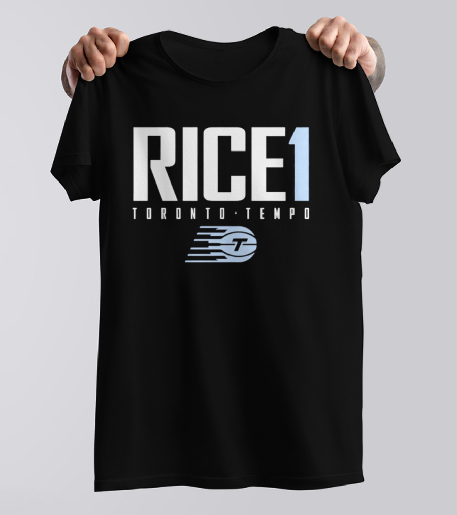 Kiki Rice 1 Toronto Tempo WNBA RICE1 T-Shirt