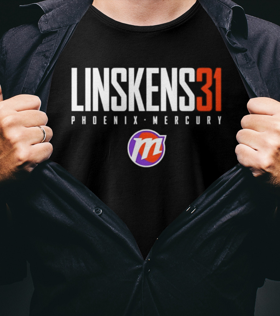 Linskens 31 Phoenix Mercury WNBA M T-Shirt