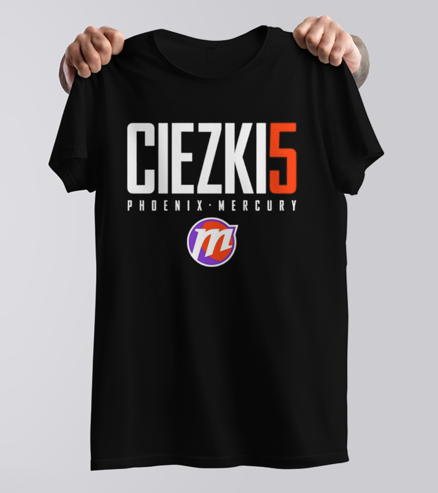 Ciezki 5 Phoenix Mercury WNBA M Basketball Fan T-Shirt
