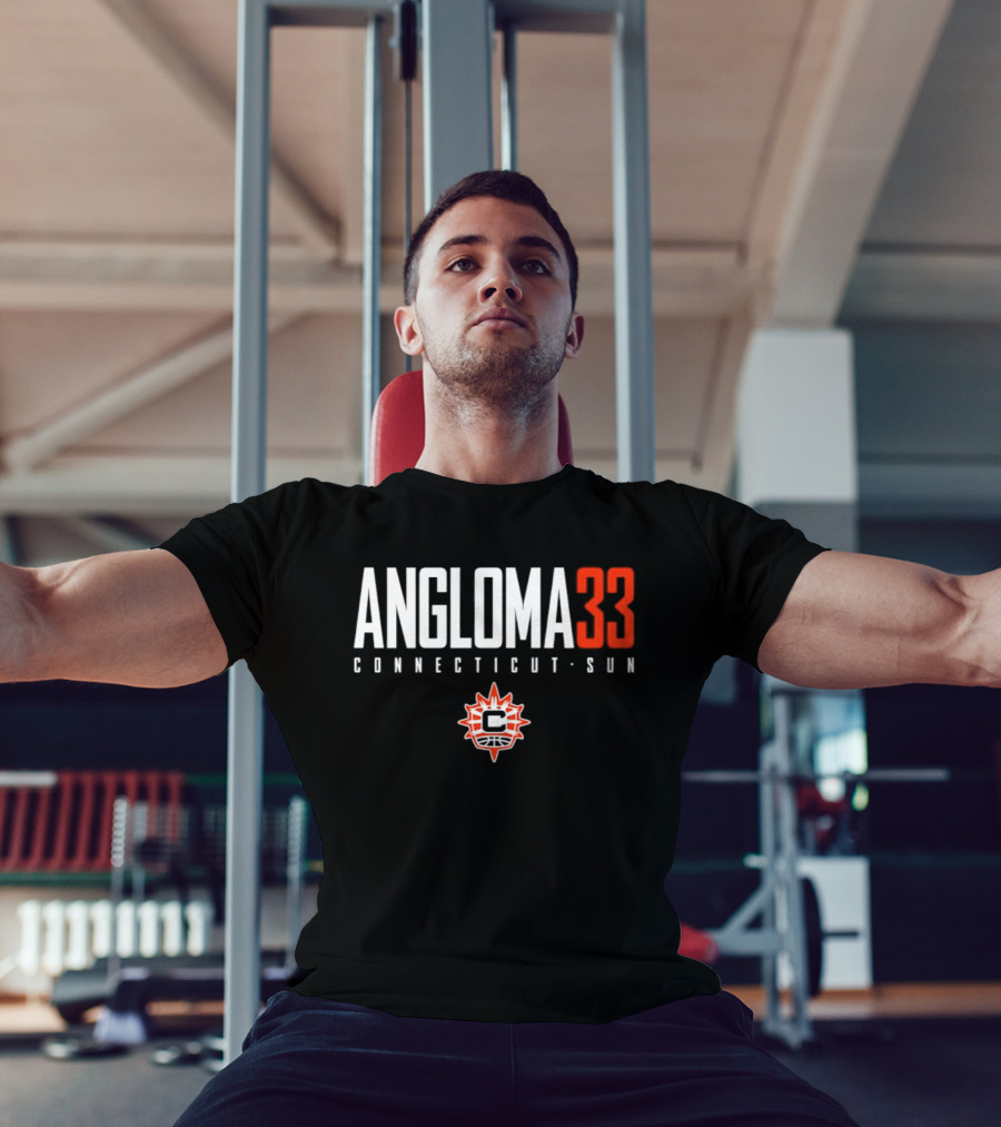 Angloma 33 Connecticut Sun WNBA Basketball Team Merchandise T-Shirt